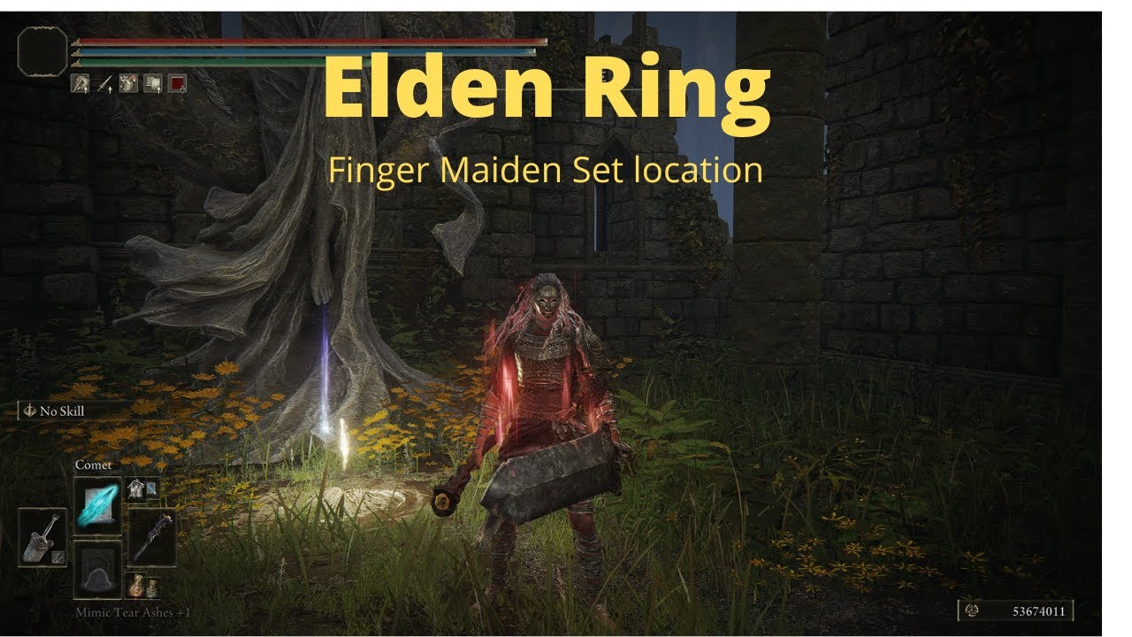 ELDEN RING, Finger Maiden Set, Sacred Tear, YouTube