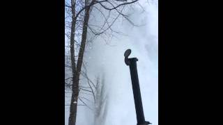 New Holland 1620 With 716B Front Mount Blower