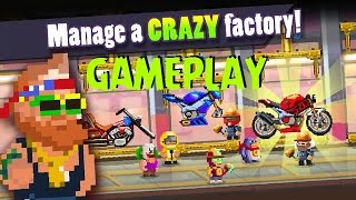 Motor World: Bike Factory (By Oh BiBi socialtainment) Gameplay iOS/Android Video (Racing) screenshot 3