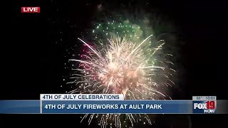 4th of July fireworks at Ault Park