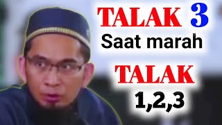 HUKUM TALAK 3 DALAM KEADAAN MARAH - Seputar islam kaffah