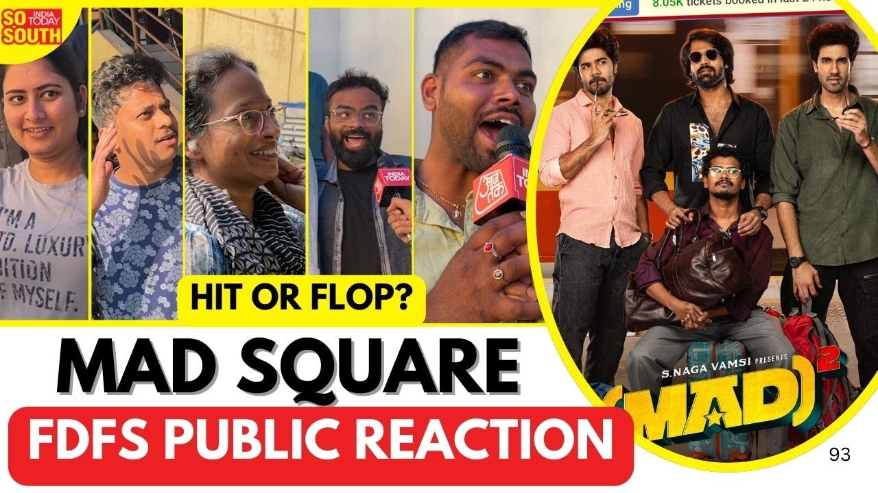 MAD Square Public Reaction | MAD Square FDFS Theatre Response | Sithara Entertainments| SoSouth