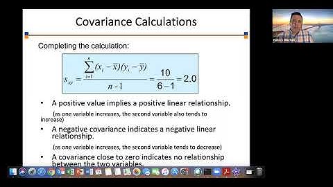 3.6 Measures of Association Between Two Variables