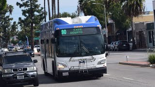 Montebello Bus Lines 2023 New Flyer XN40 #2030 - Ride Video