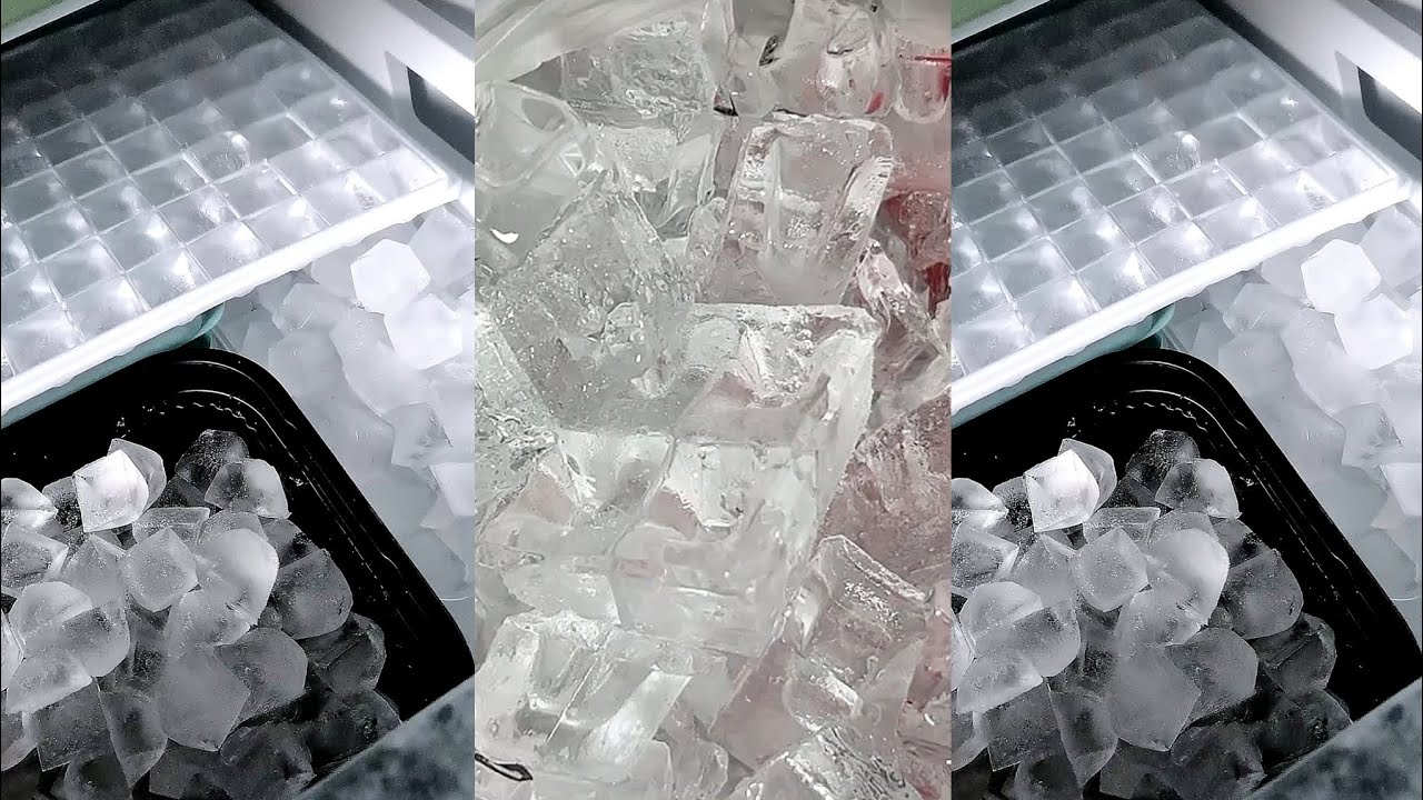 HARD ICE EATING / CRUSHED ICE. ICE EATING YouTube