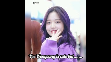 Yes Wonyoung is cute but....... (part2) #kpop #shorts #kpopidol #ive #wonyoung #izone #kpop