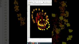 Realistic Fire in JavaFX! 🔥 Particle System + Perlin Noise (Mesmerizing Visual Effect) #shorts
