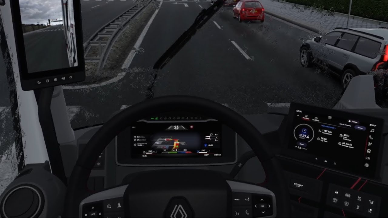 NEW Renault T Interior 🚛 | ETS2 Beta 1.58 — POV Realistic Drive (Hamburg → Amsterdam)