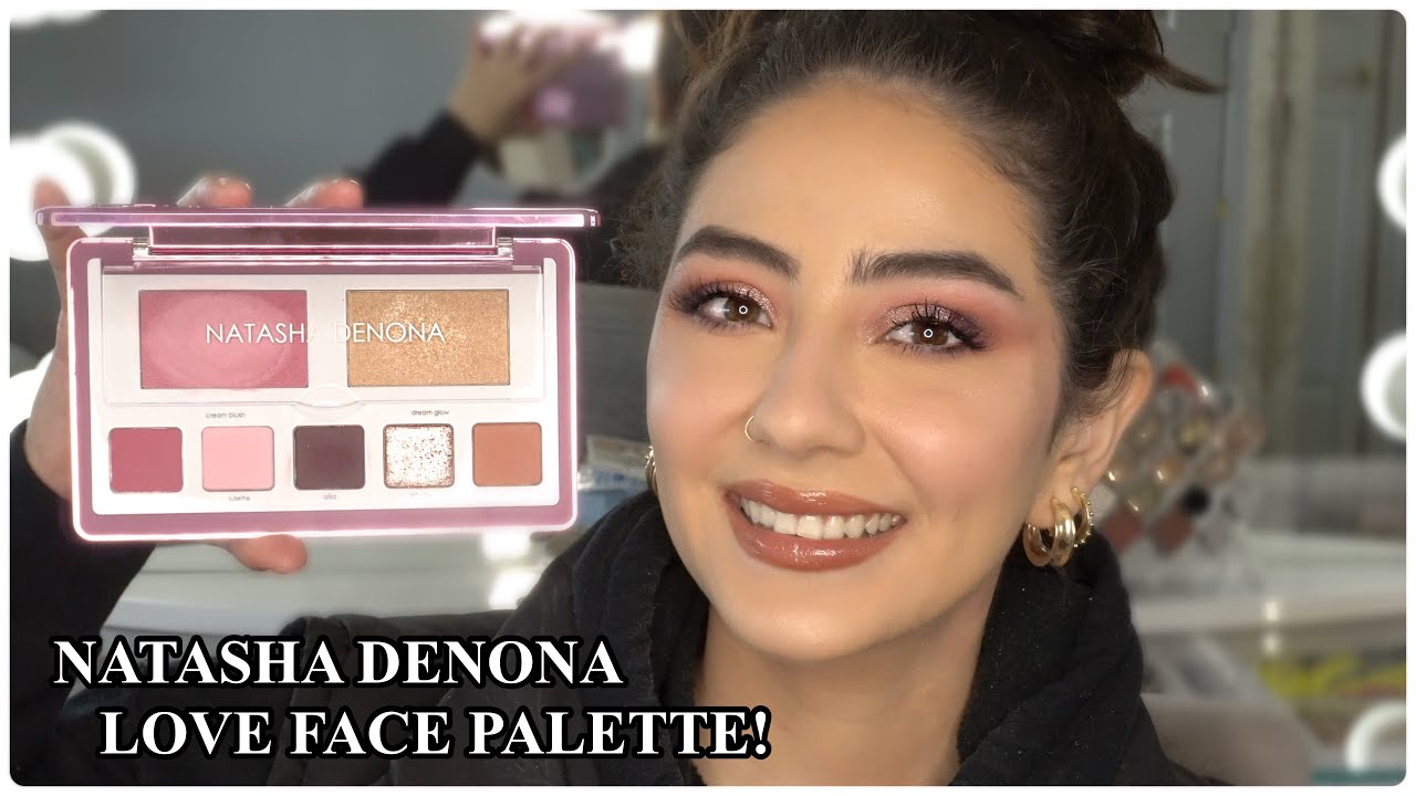 NEW NATASHA DENONA LOVE FACE PALETTE! REVIEW + DEMO