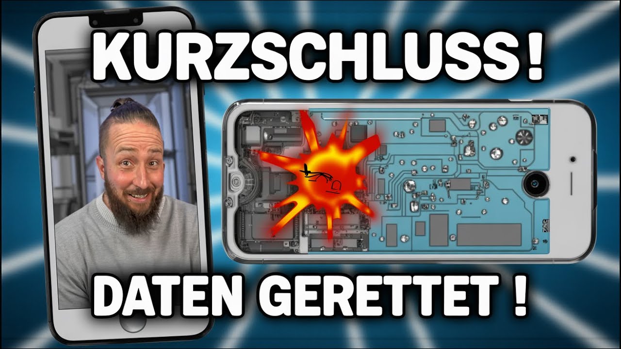 iPhone 15 Pro plötzlich TOT? ⚡️ Apple sagt „Tausch“ – wir finden den Kurzschluss & retten die Daten!
