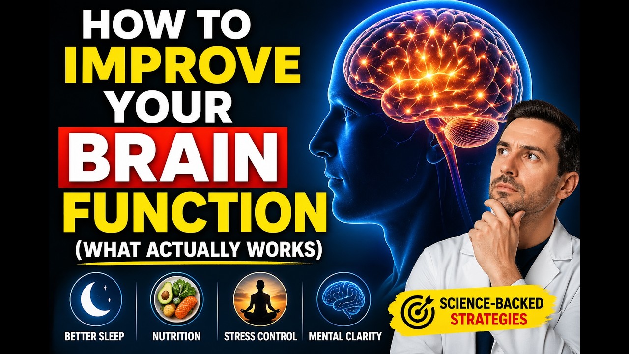 How to Improve Your Brain Function (What Actually Works) - YouTube