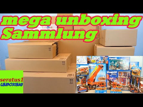 mega unboxing Videosammlung