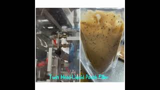Twin Head Pouch Machine for Liquid Sauce Products