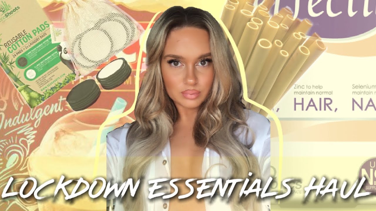AMAZON LOCKDOWN ESSENTIALS HAUL & HIPOPTICAL UNBOXING *sustainable* | BELLA STOVEY