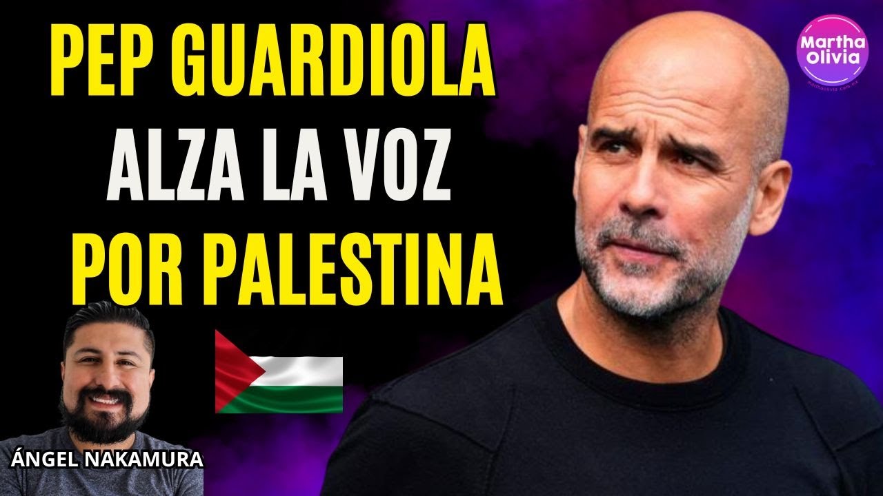 Pep Guardiola reitera su apoyo a Palestina durante concierto en Barcelona