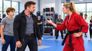 A Single Dad Warned the Female Black Belt “Back Off” 5 Times—30 Seconds Later, She Hit the Floor