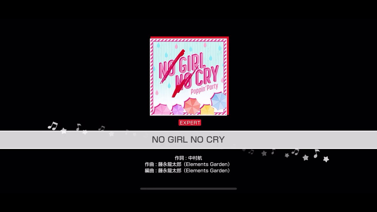 BDGBP ~ “NO GIRL NO CRY” Expert Full Combo