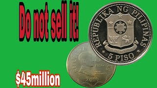 2016 Philippine 5 Piso Coin – Rare &amp; Valuable? History, Features, and Price!
