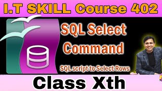 Sql Select Command / How to use SQL Select Statement in Open Office Base (I.T Skill Course 402)