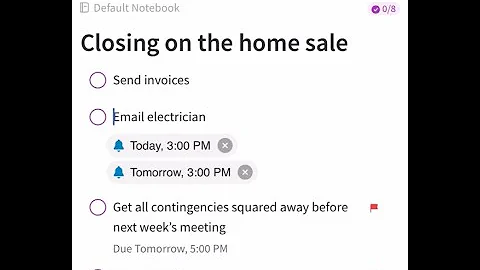 Level Up - Stay on top of tasks on the go with due dates and reminders in Evernote