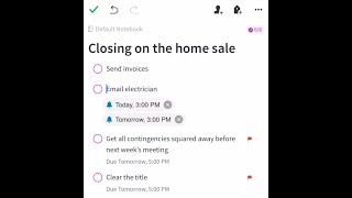 Full Level Up - Stay on top of tasks on the go with due dates and reminders in Evernote Guide