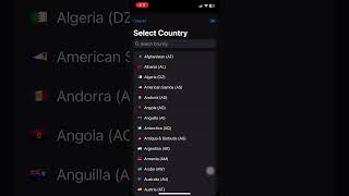 Smart Country Code Picker for iOS Apps