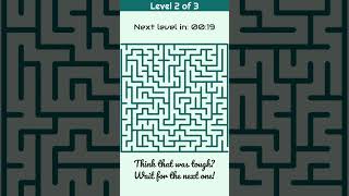 Can You Solve These Maze Puzzles? 🧠 3 Quick Brain Games!