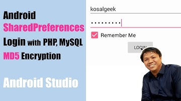 How to Store or Cache Data on Android Device? SharedPreferences Tutorial