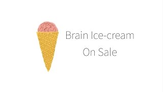 Creative Advertisement — Brain Ice-cream