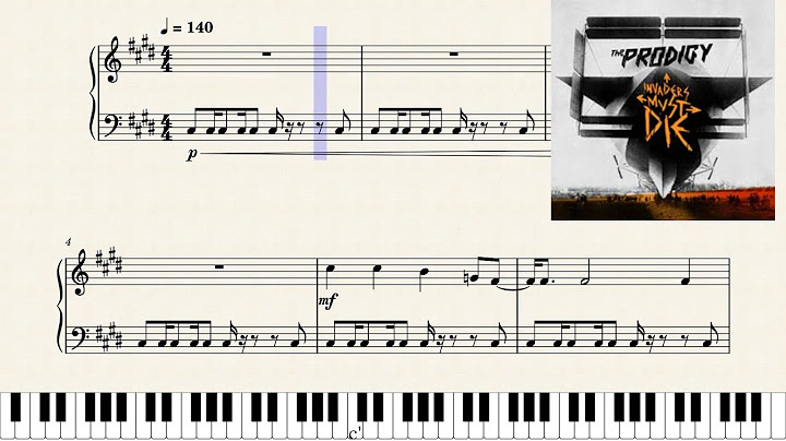 Invaders Must Die Piano version - Piano performance video thumbnail