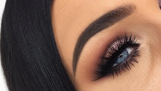 Soft Sexy Sparkly Smokey Eyes | Half Cut Crease Makeup Tutorial