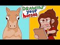 Drawing your horses in wild horse islands on roblox