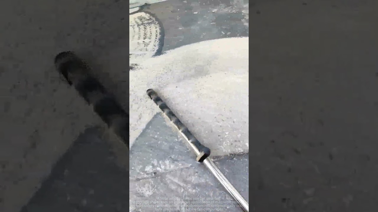 Magnet rod detection method: a highly effective metal impurity screening scheme