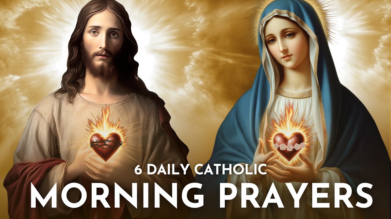 6 основных католических утренних молитв для ежедневного поклонения. (Молитесь и делитесь, чтобы р...