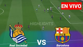 🔴Real Sociedad vs Barcelona EN VIVO | Laliga 2023/24 Todos los goles y momentos destacados