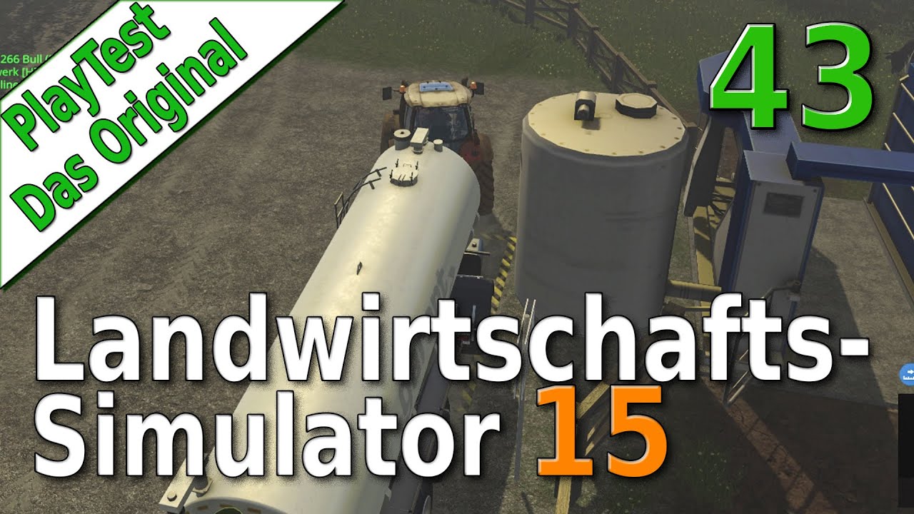 LS15 PlayTest #43 Die Milch wird auch mehr Landwirtschafts Simulator 15 deutsch HD