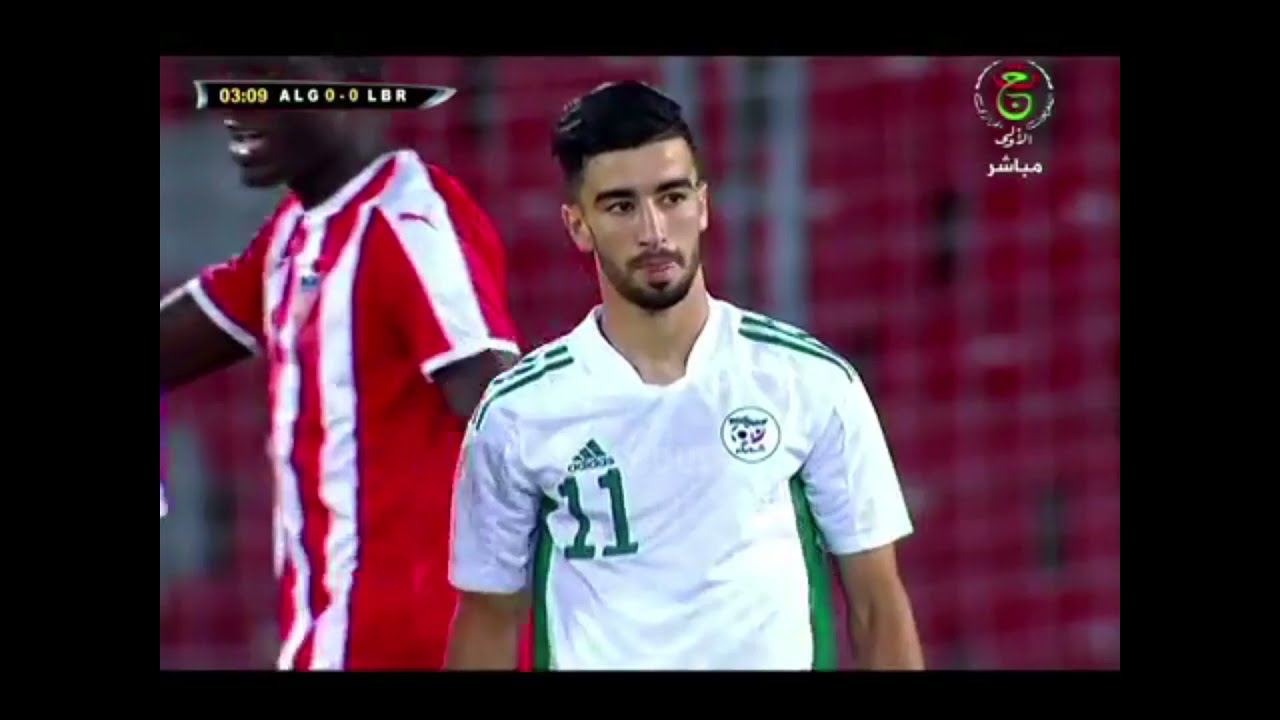 Match Incroyable De Mohamed El Amine Amoura vs Liberia (17/06/21) - YouTube