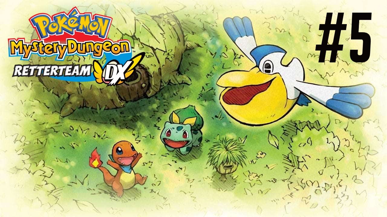 Knuddeluffs Campkiosk, Simsala und ein merkwürdiger, lilaner Geselle | Pokémon Mystery Dungeon DX #5