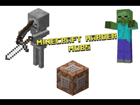 Harder Mobs - Minecraft Only One Command - YouTube