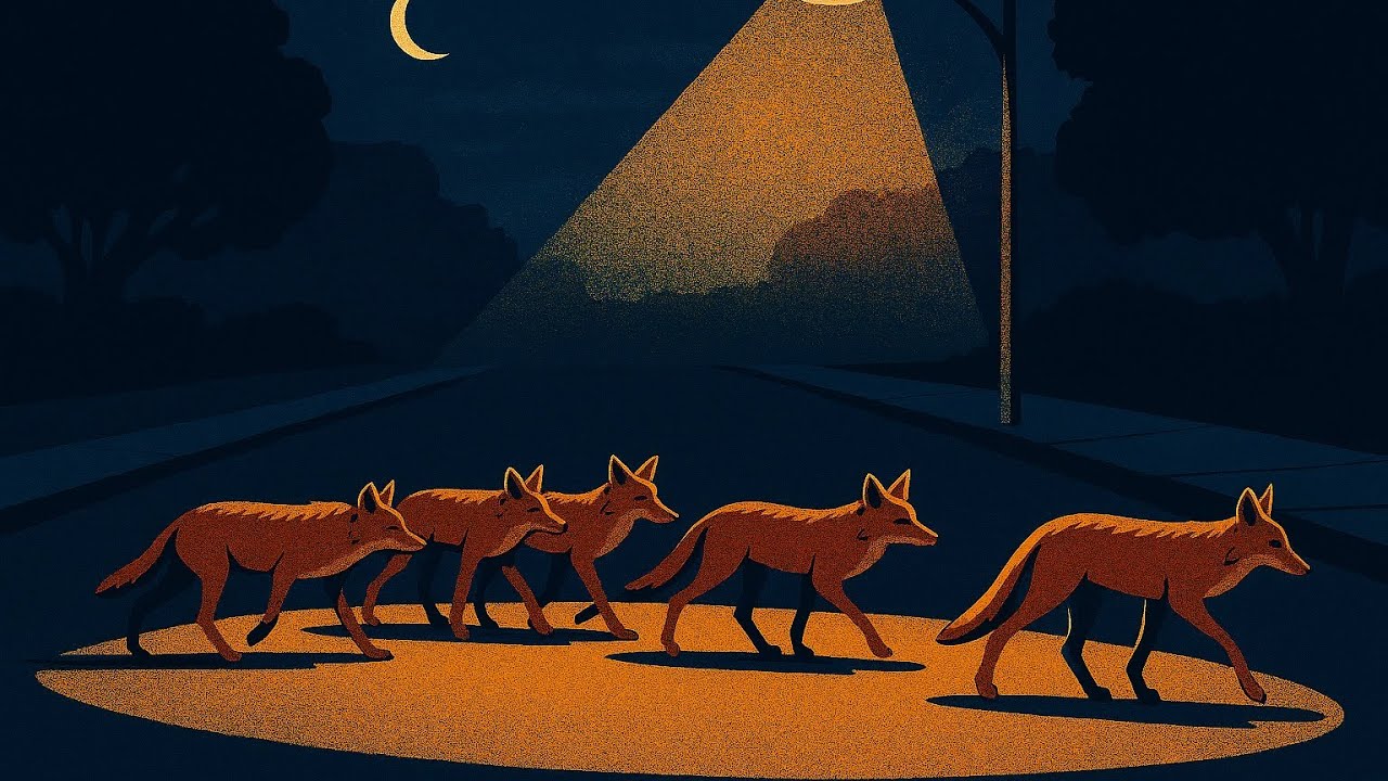 five coyote in Issaquah highlands