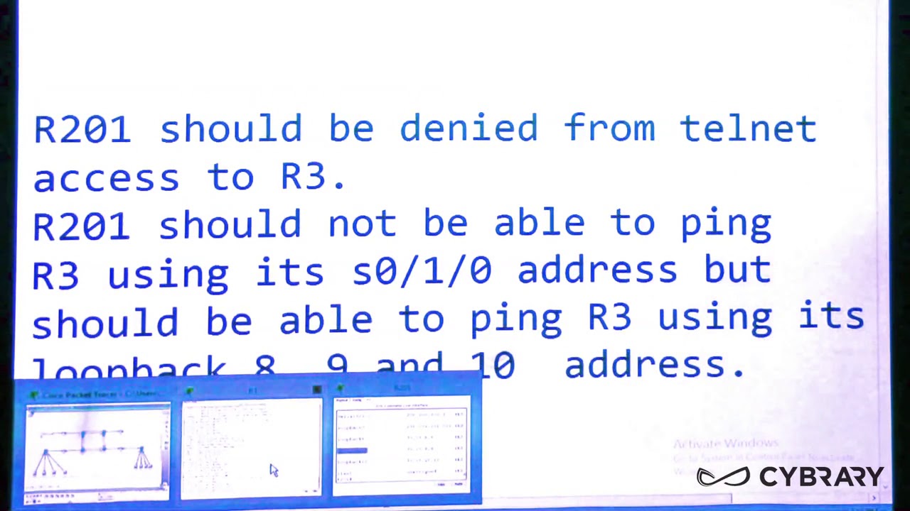 54 Layer 4 Extended Access Lists Lab YouTube
