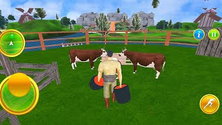 Cow Boy Daily Life #2 Animal Farm Game Simulator 3D : Animal Farming Walkthorugh 2021 Android Game screenshot 2