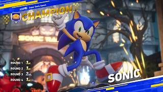 Sonic Racing Crossworlds Pumpkin Grand Prix (Super Sonic Speed)