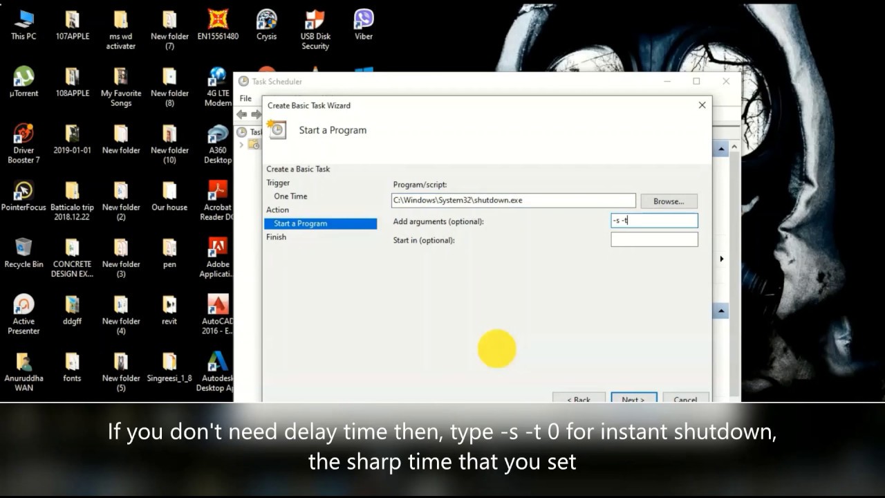 free shutdown timer windows 10