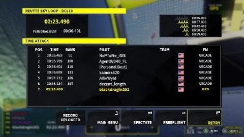 DCL - The Game GPS Mode lol