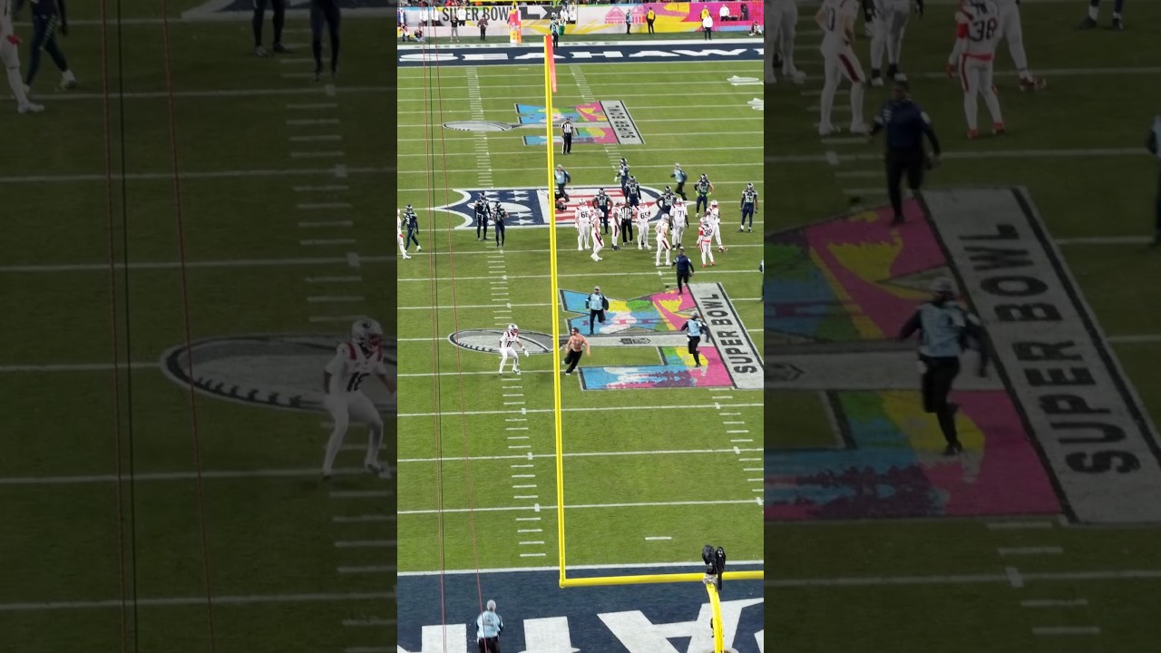 Super Bowl streaker! 