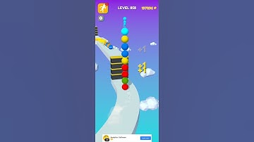 858 lvl in Stack Rider Game! All Levels Gameplay Android shorts video!!