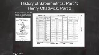 Henry Chadwick Part 2 || INTRODUCTION TO BASEBALL ANALYTICS || Learn Today