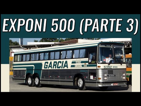 Movimentação de ônibus - Exponi 500 - Carros Comentados - Parte 3