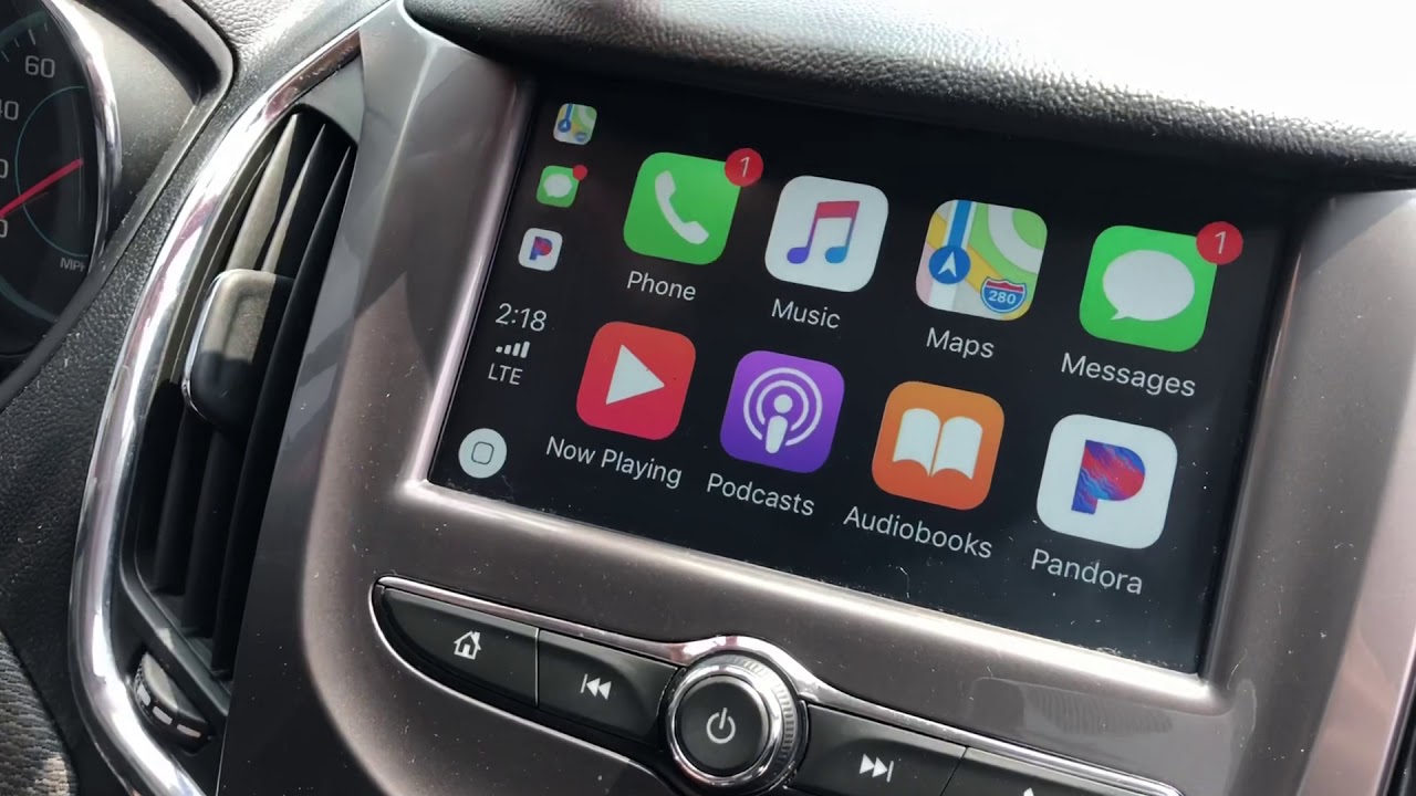 Apple CarPlay in a 2017 Chevy Cruze LT YouTube